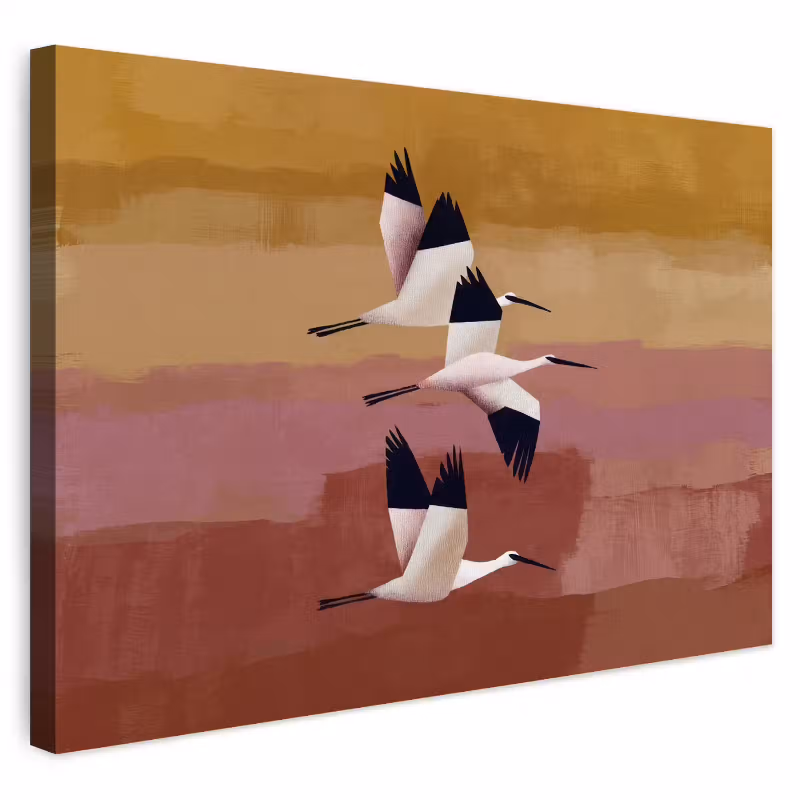 Buiten canvas - Vogels - Snavel - Abstract — 1