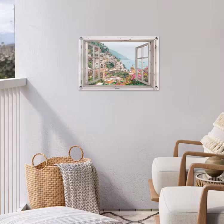 Tuinposter - Uitzicht op Positano — 5