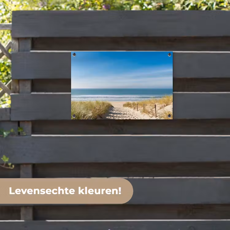 Tuinposter - Zomerse Stranddag — 6