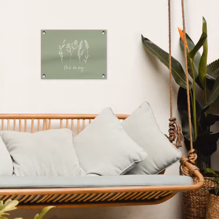 Tuinposter - Pluk de Dag — 4