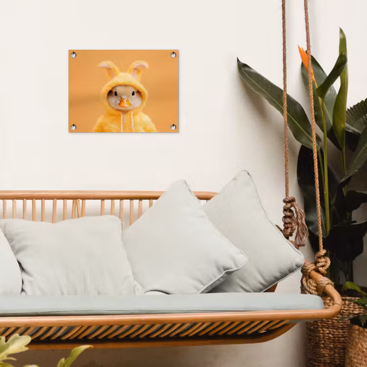 Tuinposter - Paashaas - Kostuum - Eend — 4
