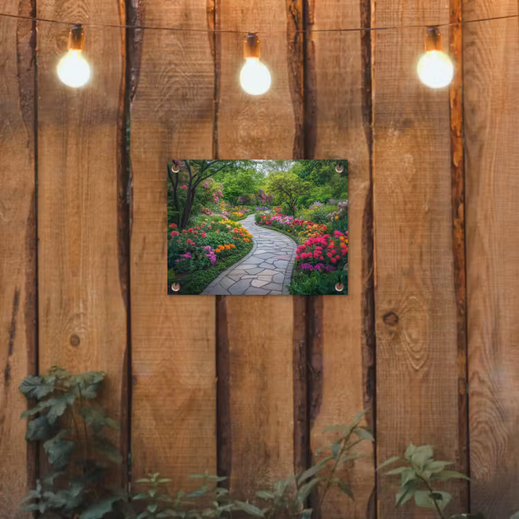 Tuinposter - Park - Bloemen - Tuin — 2