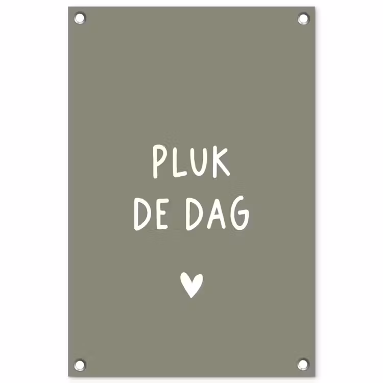 Tuinposter - plukdedag-groen — 1