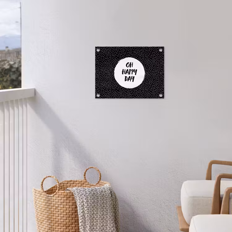 Tuinposter - Quotes - Tekst - Oh happy day - Geluk — 5