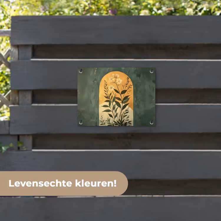 Tuinposter - Plant - Bloemen - Wit — 6