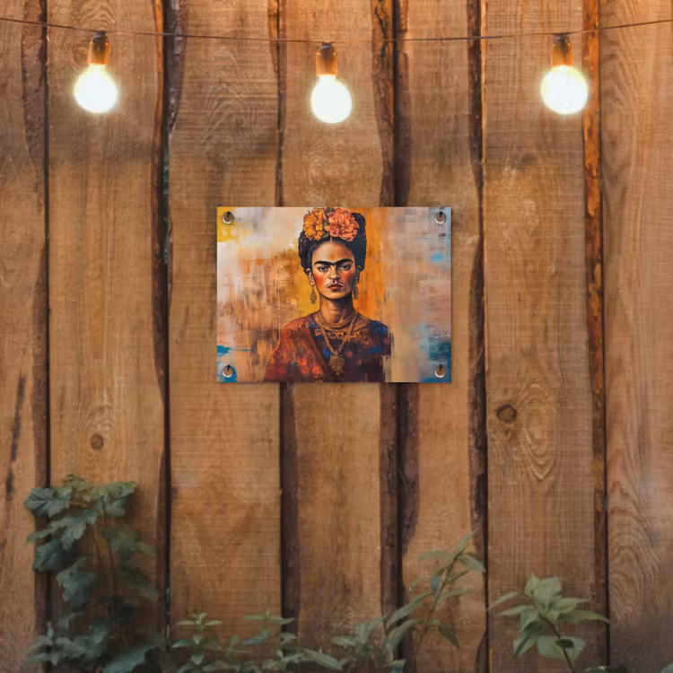 Tuinposter - Portret - Sieraden - Schilderachtig — 2