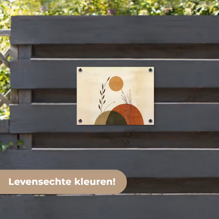Tuinposter - Planten - Abstract - Vormen — 6