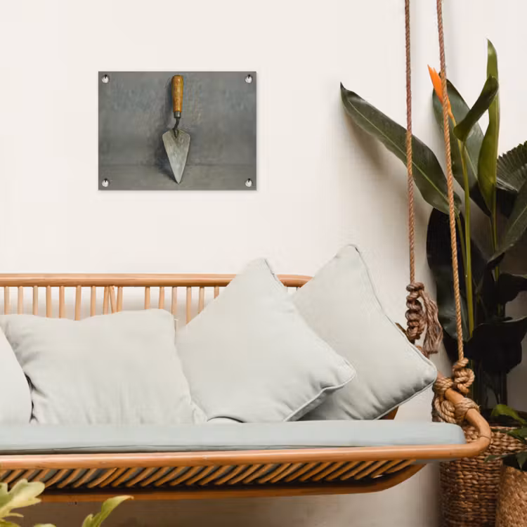Tuinposter - Troffel - Verf - Gereedschap — 4
