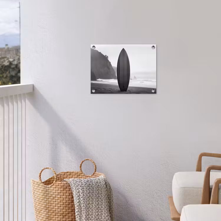 Tuinposter - Surfplank - Zand - Zee — 5