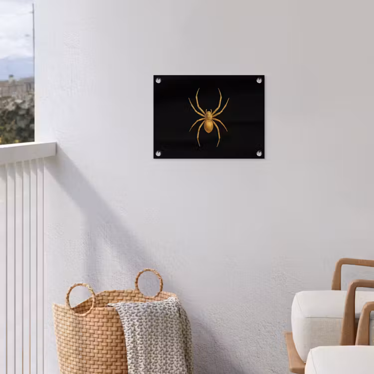 Tuinposter - Spin - Goud - Minimalistisch - Poten — 5