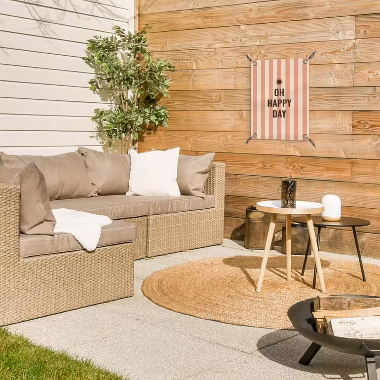 Tuinposter - Quote - Zomer - Strepen — 3