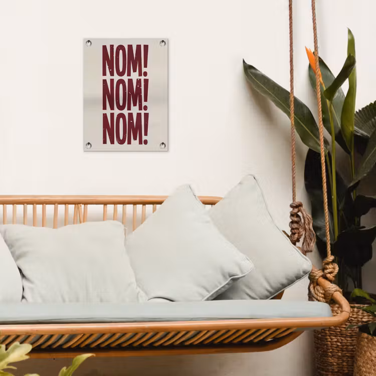 Tuinposter - Rood - Vintage - Decoratie - Japandi — 4