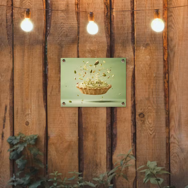 Tuinposter - Pistache - Taart - Noten - Eten — 3
