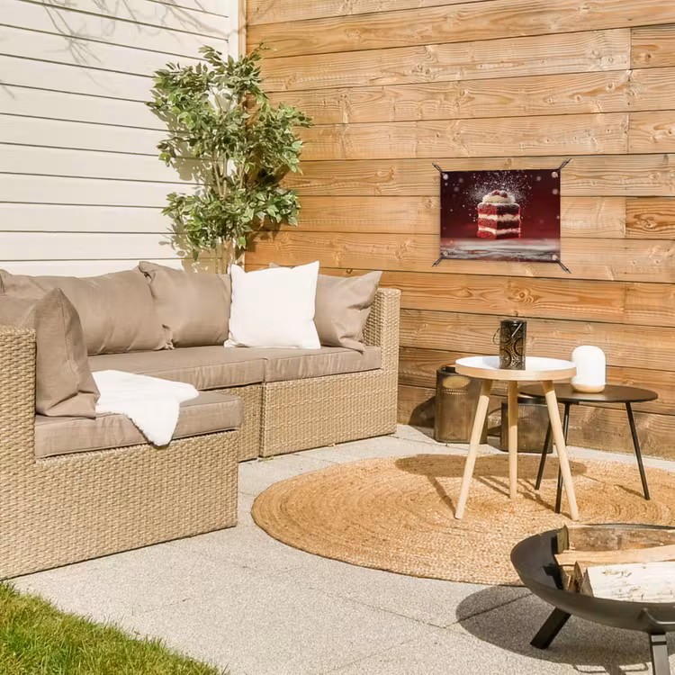 Tuinposter - Rode - Velvet - Taart - Eten — 3