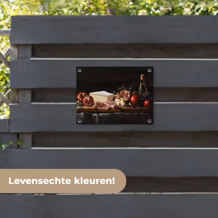 Tuinposter - Stilleven - Vintage - Borrelplank — 6