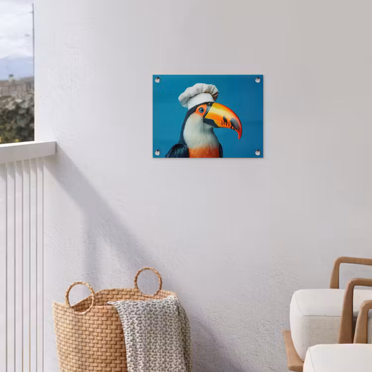 Tuinposter - Toekan - Papegaai - Vogel - Koksmuts — 5