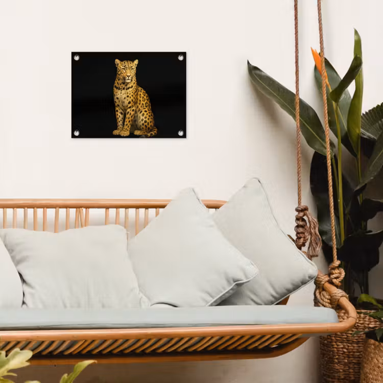Tuinposter - Panter - Realistisch - Bruin — 4