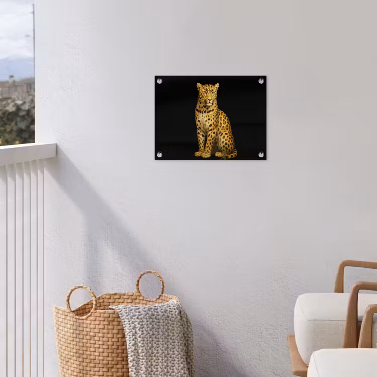 Tuinposter - Panter - Realistisch - Bruin — 5