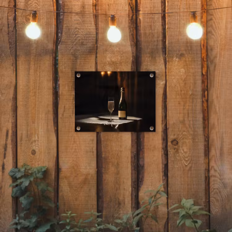 Tuinposter - Prosecco - Bubbels - Sfeervol - Drank — 3
