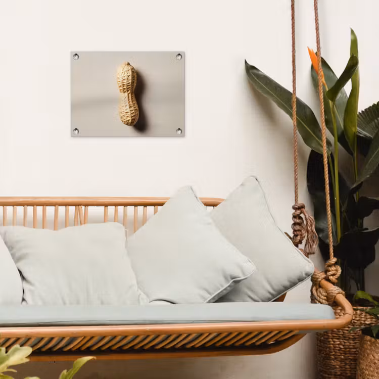 Tuinposter - Pinda - Ruw - Beige — 4