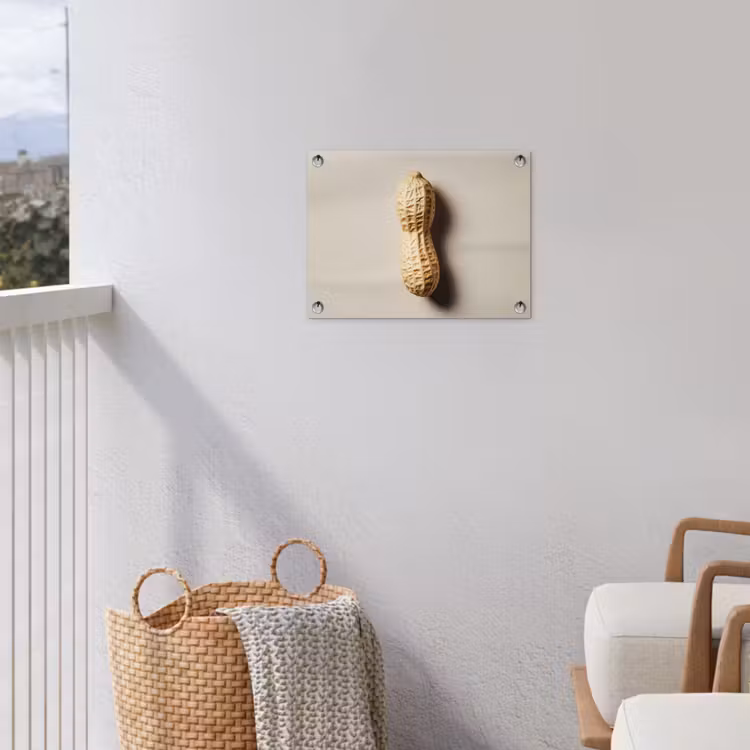 Tuinposter - Pinda - Ruw - Beige — 5
