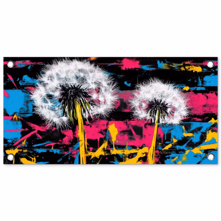Tuinposter - Street Art - Kleurrijk - Muur — 1