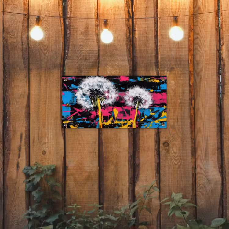 Tuinposter - Street Art - Kleurrijk - Muur — 2