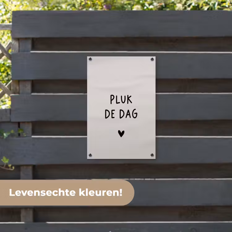 Tuinposter - plukdedag-beige — 6