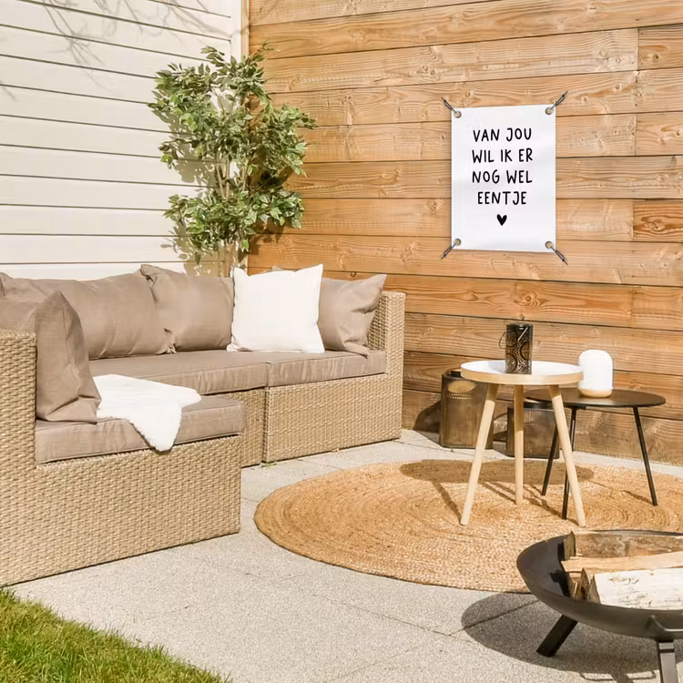 Tuinposter - Van jou wil ik er nog wel eentje - Quotes - Spreuken — 3