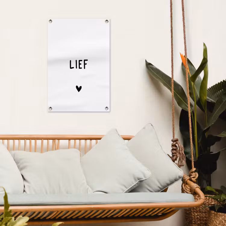 Tuinposter - Quotes - Lief - Spreuken — 4