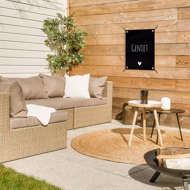 Tuinposter - Spreuken - Quotes - Geniet — 3