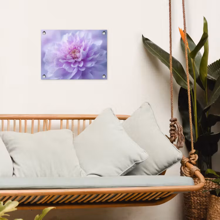 Tuinposter - Paars - Dahlia - Dromerig — 4