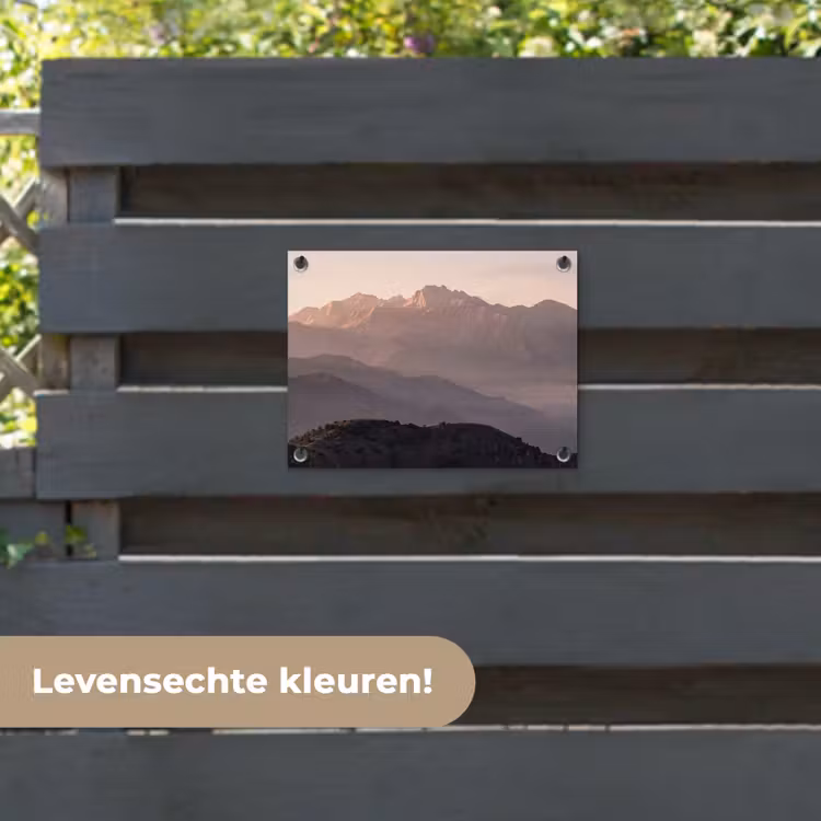Tuinposter - Panorama - Landschap - Bergen — 6