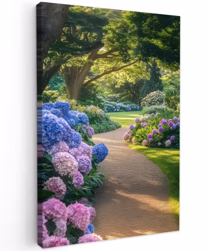 Buiten canvas - Hortensia- Park - Pad