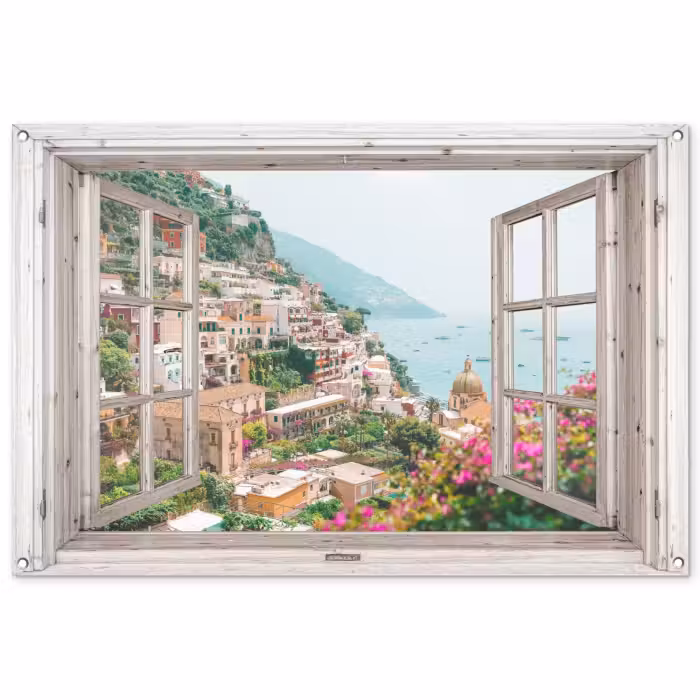 Tuinposter - Uitzicht op Positano